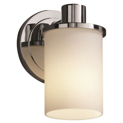 Fusion Rondo Wall Sconce by Justice Design Group - Starlight Lighting USA and Canada